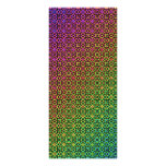 colourful nordic pattern rack cards