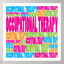 Colourful Occupational Therapy Posters