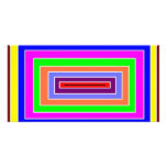 Colourful Optical Effect photo cards