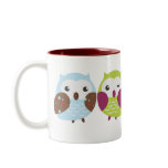 Colourful Owl Mug