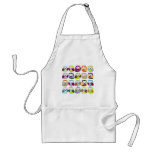 Colourful Owl Pattern Apron