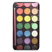 Colourful Paint Box Rainbow iPod Case-Mate Case