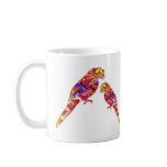 Colourful Parrots V4 mugs