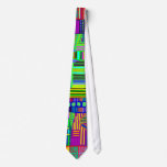 Colourful Patterns Tie Customisable