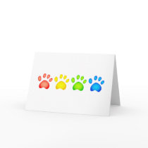 Colourful Paws