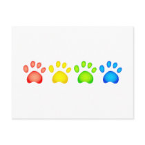 Colourful Paws