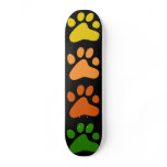 Colourful Paws skateboards