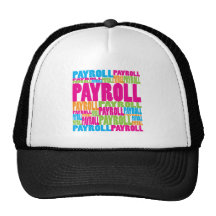 Colourful Payroll Trucker Hat