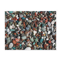Colourful pebbles 2012 Calendar Postcard