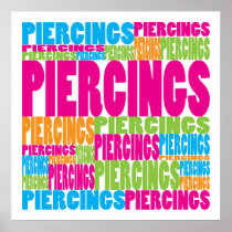 Colourful Piercings