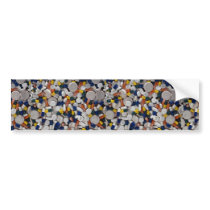 Colourful Pills Bumper Sticker