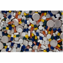 Colourful Pills Photo Sculptures