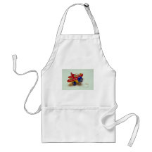 Colourful plane toy for kids apron