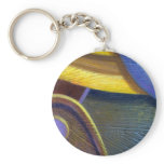 Colourful Pop Rivet keychains