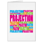 Colourful Projection cards