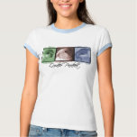 Colourful Quaker Parakeet Women's Ringer Teeshirt