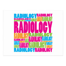 Colourful Radiology Post Cards