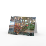 Colourful Rain - Greeting Card