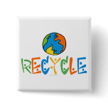 Colourful Recycle buttons