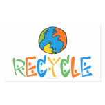 Colourful Recycle stickers