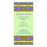 colourful ribbons rack cards
