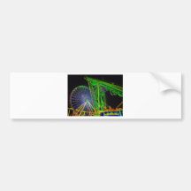 Colourful Rides Bumper Sticker