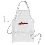 Colourful Rooster aprons