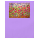 colourful roses blooming flyers