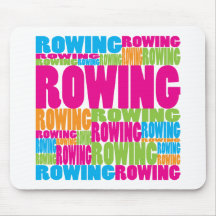 Colourful Rowing Mousemat