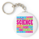 Colourful Science keychains