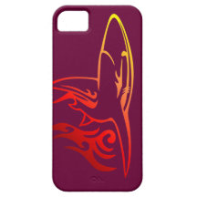 Colourful Shark Art iPhone Cases