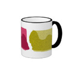 Colourful Shih Tzu Silhouettes Mugs
