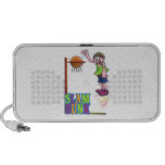 colourful slam dunk basketball kid design travel speaker