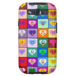 Colourful Smiley Hearts