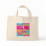 Colourful Social Work bags