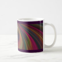 Colourful Soft Sand  Waves Coffee Mug