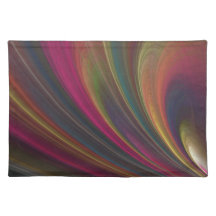 Colourful Soft Sand Waves Placemats