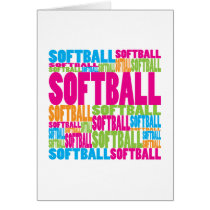 Colourful Softball