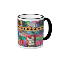 Colourful Somali Cat Surprise Mugs