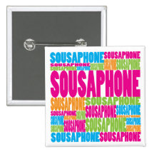 Colourful Sousaphone Pins