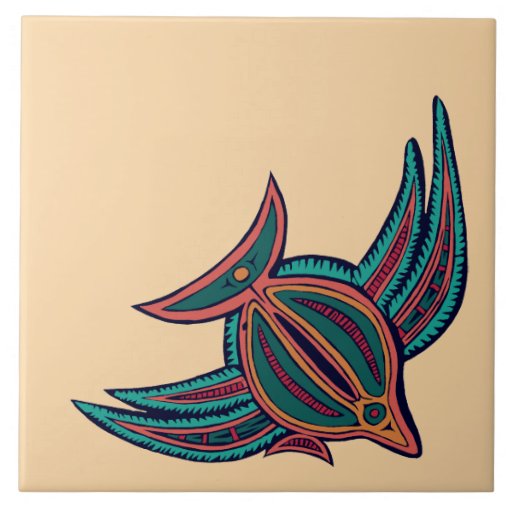 Colourful South Seas Art Tiles
