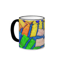 Colourful Spine Art Mug