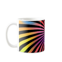 Colourful Spiral Design: Coffee Mugs