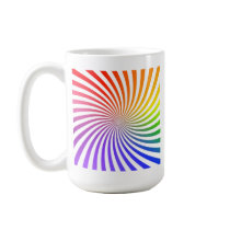 Colourful Spiral Design: Mugs