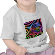 Colourful Spiral Design: Shirt