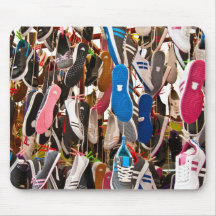 Colourful Sport Shoes Mouse Mat