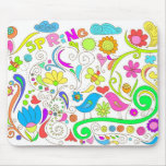 colourful spring doodle