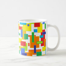 Colourful Squares Mug