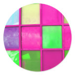 colourful squares stickers