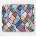 Colourful Stained Glass Mousepad
